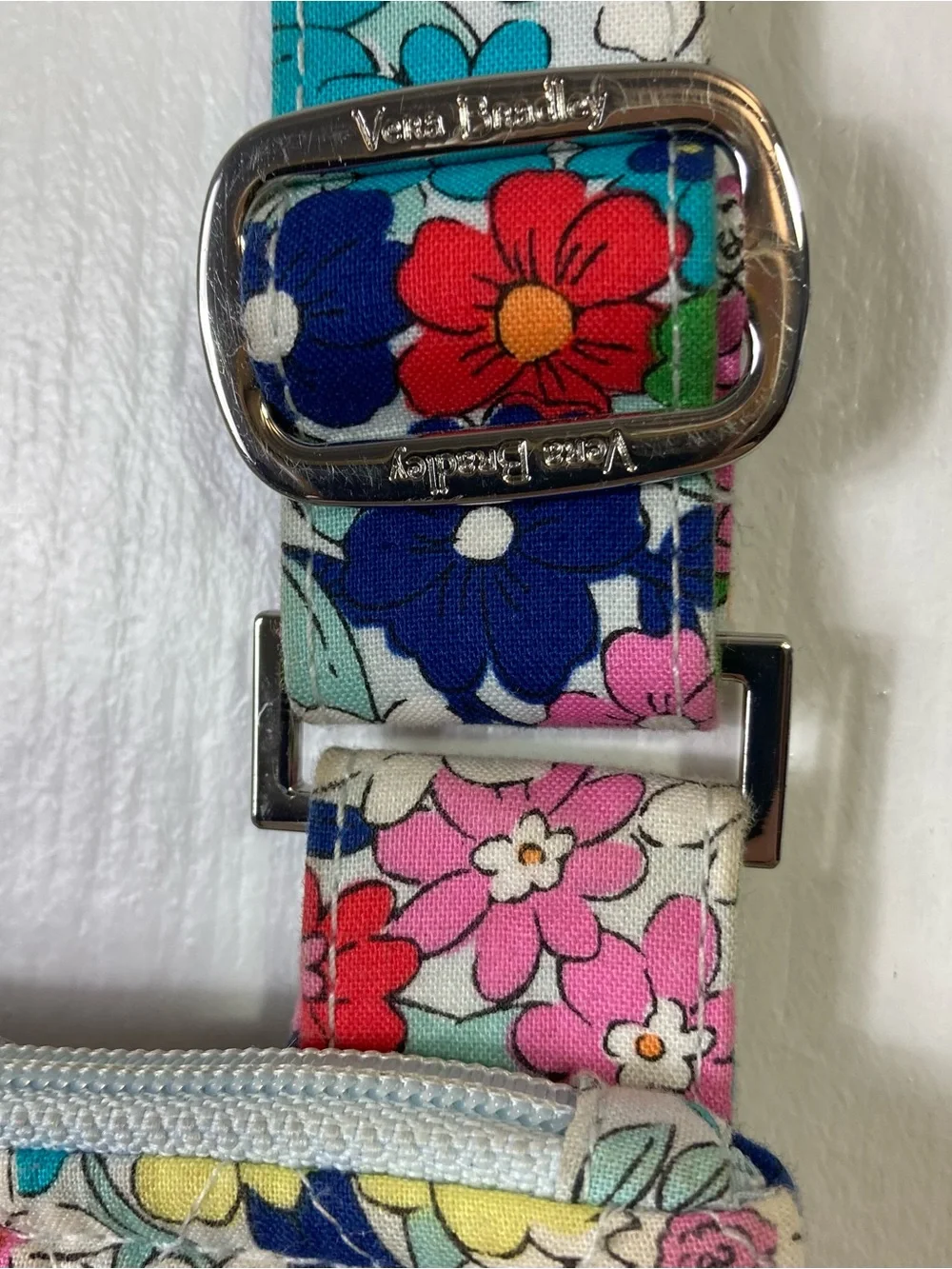 Nwot VERA BRADLEY Crossbody Bag Multicolor Adjustable Strap Quiled Floral